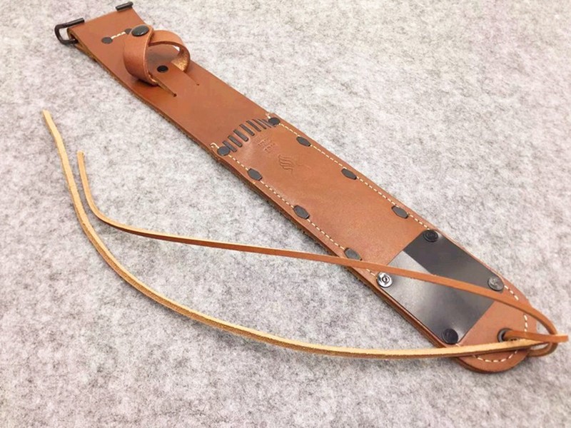 US WW2 PARATROOPER M6 LEATHER SHEATH KNIFE POUCH REPLICA HIGH QUALITY gallery