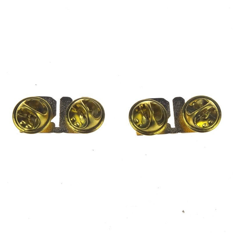 Pair Of WW2 US Army Officer Uniform U.S. Collar Lapel Badge Pin Insignia gallery