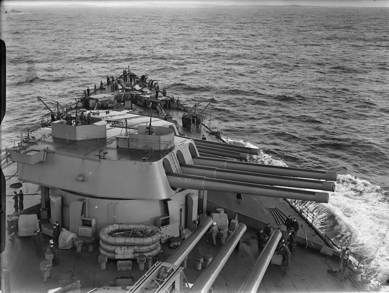 WW2 WWII Photo World War Two / Royal Navy Battleship HMS Rodney 1940