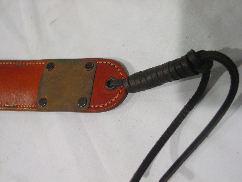 M6 Scabbard Repro WWII Kentucky Made Leather Airborne 101st 82nd M3 Knife gallery