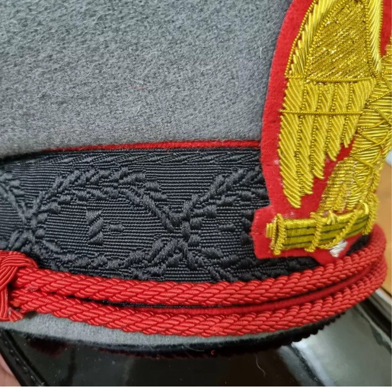 WW2 Italian Duce of Fascism Fascist Military General Officers Visor Hat Cap... gallery
