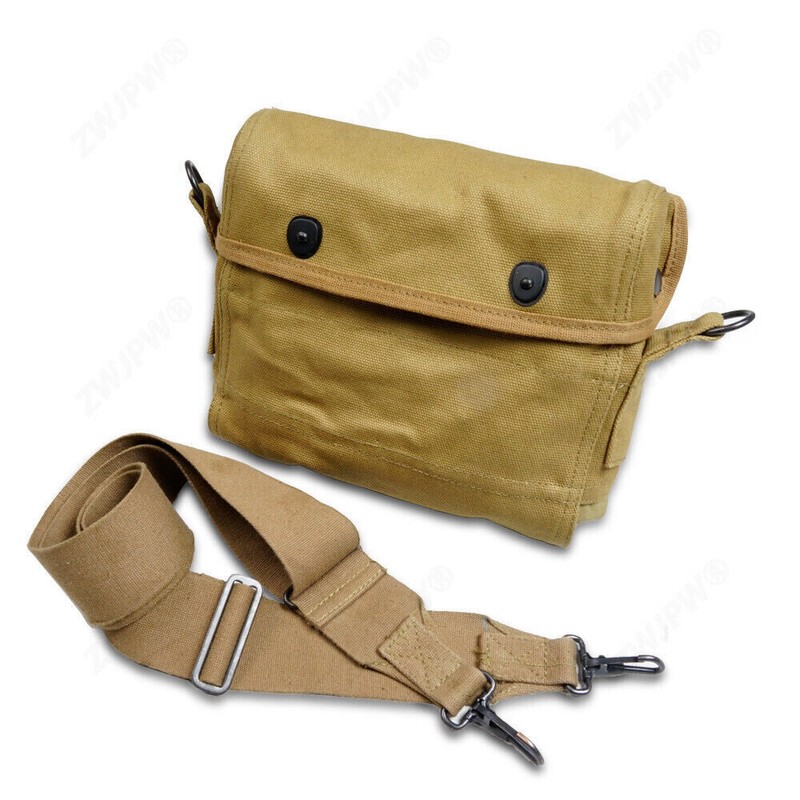ww2 US ARMY USMC MARINE COMBAT MEDIC KIT FIRST AID BAG SHOULDER STRAP KNAPSACK