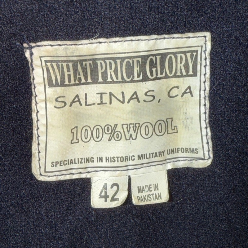 What Price Glory WWII US Navy Wool Sailor Pullover Jumper Size 42 Reproduction gallery