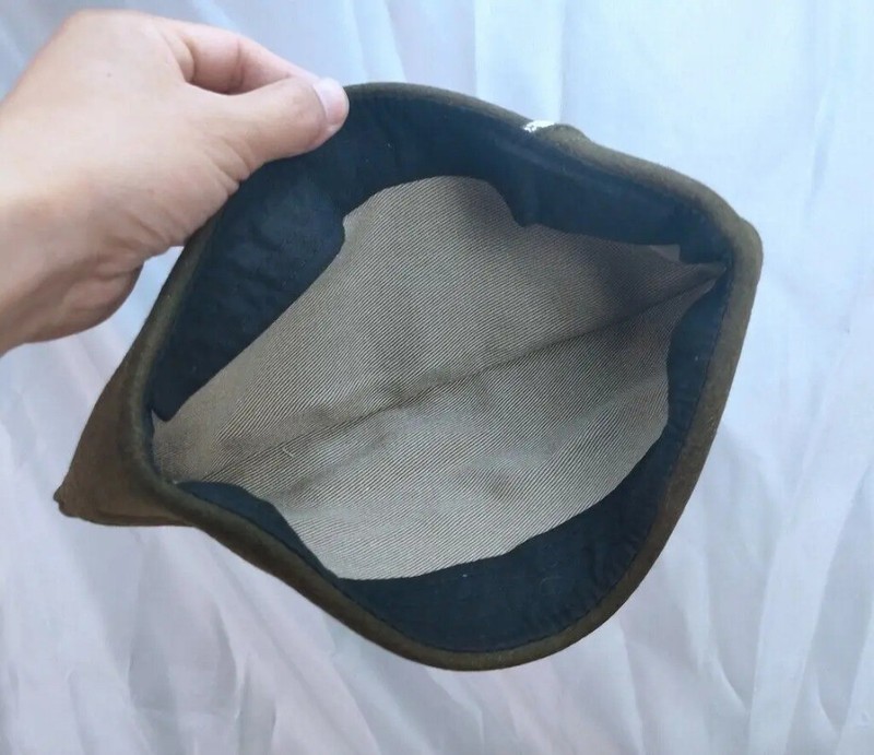 WW2 US AIRBORNE PARATROOPER OD WOOL GARRISON CAP L ONLY gallery