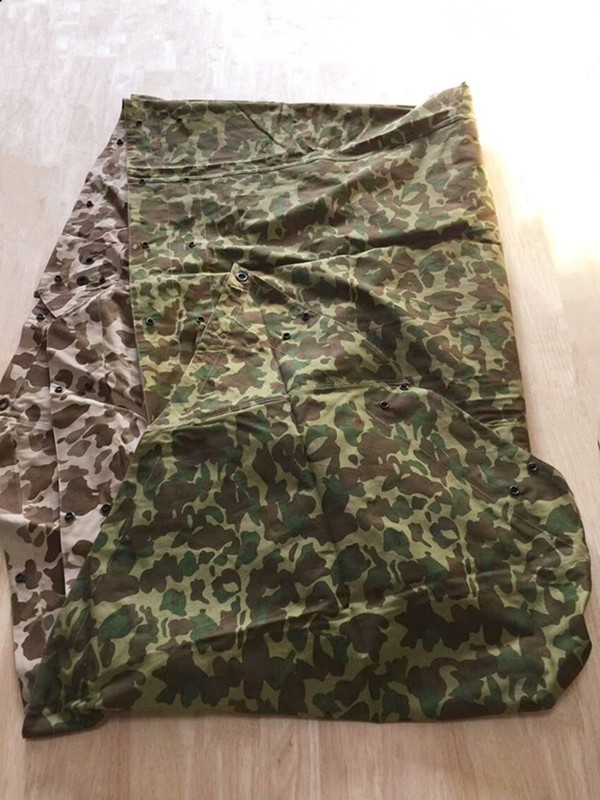 WW2 US Army Pacific camouflage USMC tent Duck hunter camo Duckhunter gallery