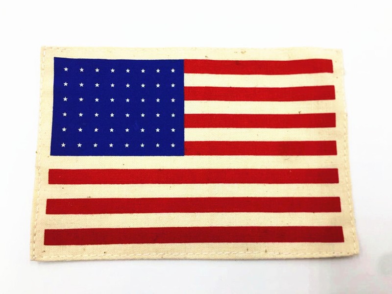 US ARMY AIRBORNE/PARATROOPER 48 STAR AMERICAN FLAG ARM BAND