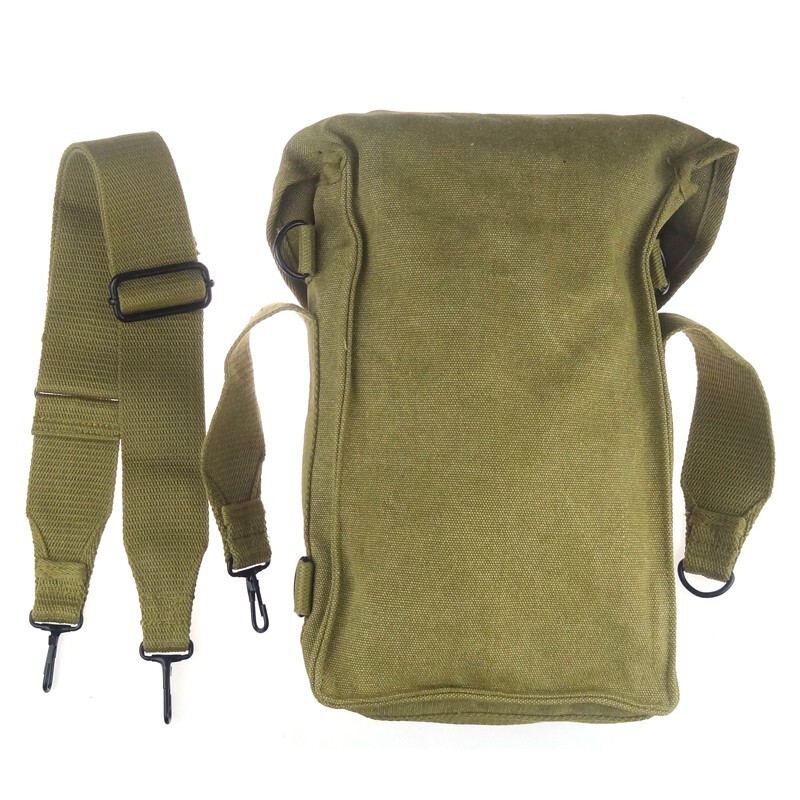 WWII 2 US AMRY M1 PARATROOPER GENERAL CANVAS PURPOSE AMMO BAG WITH STRAP gallery