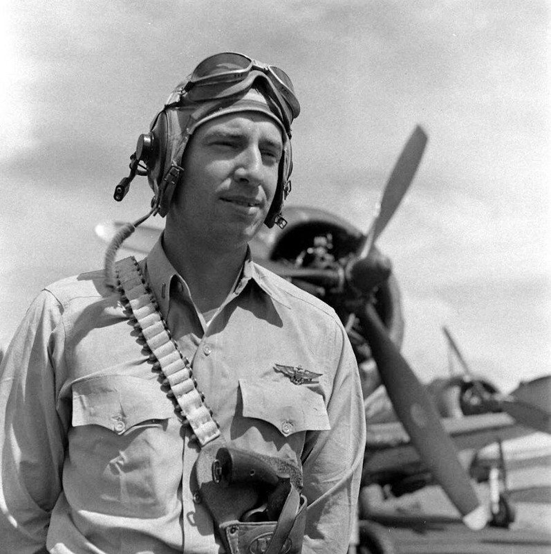 WW2 WWII Photo Aboard US Lexington CV-16 in 1944 World War Two US Navy / US069
