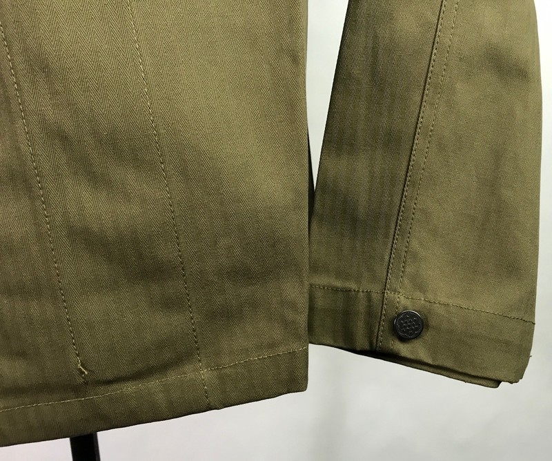 WWII US ARMY TYPE II HBT COMBAT FIELD JACKET-SMALL gallery