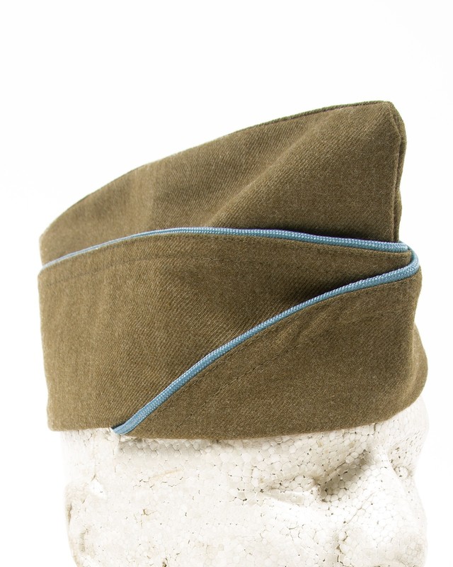 REPRODUCTION (ATF ) WWII U.S. PX GARRISON CAP WITH PARACHUTE INFANTRY CAP PATCH! gallery