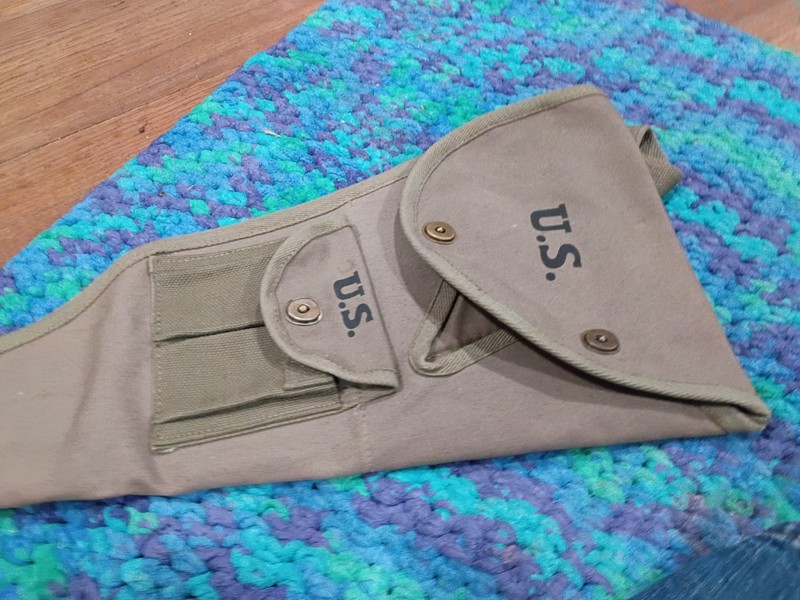 reproduction us ww2 paratrooper rifle scabbard gallery
