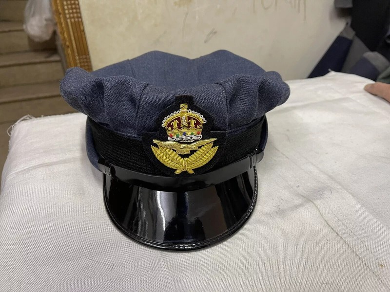 WW2 US American USAAF Army Military General Officers Crusher Visor Hat Cap