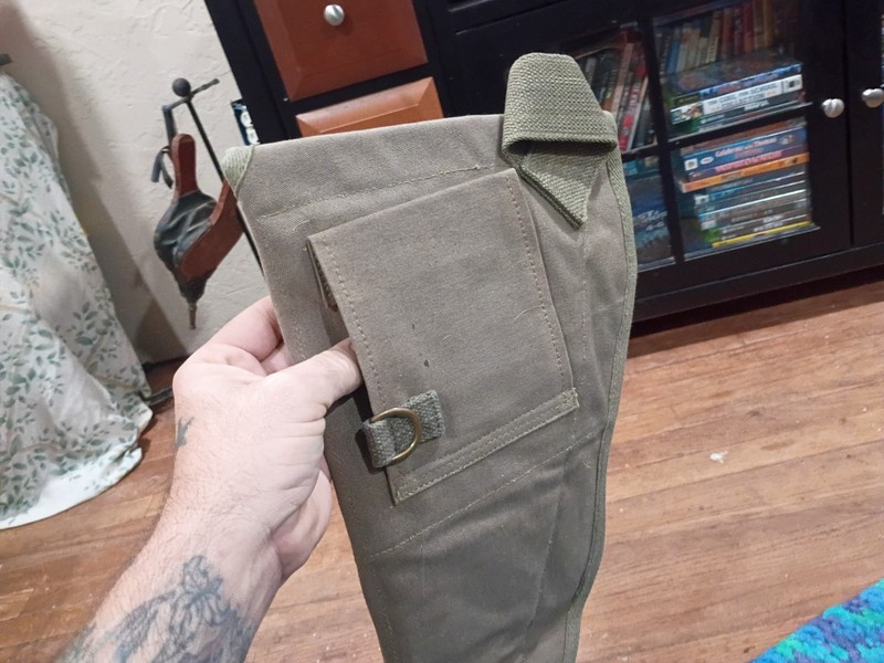 reproduction us ww2 paratrooper rifle scabbard gallery