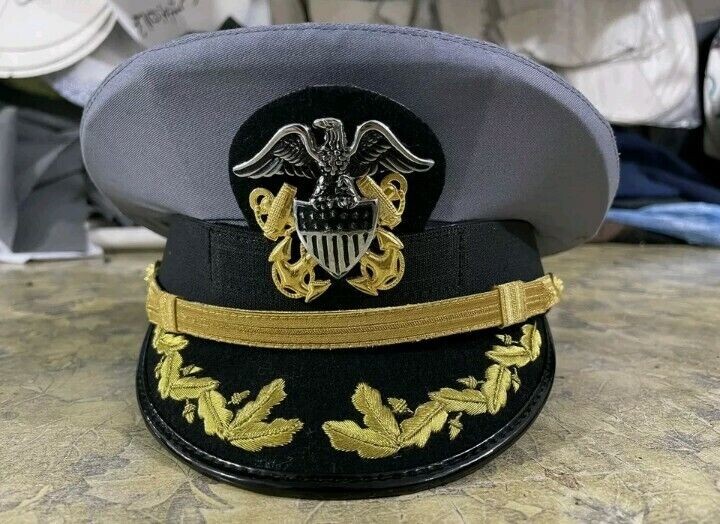 U.S. Navy senior officer Hat Cap Reproduction High Quality Gray Clour