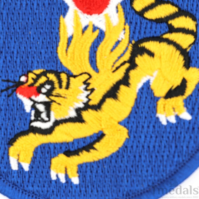 US ARMY 14th AIR FORCE CORPS WWII FLYING TIGERS AVG FORCE PATCH USA WW12 CHINA! gallery