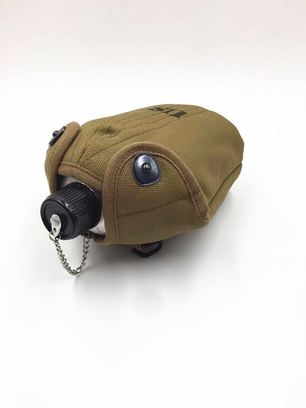 WW2 US Army Military M-1910 1945 Outdoor Camping Hiking Kettle 1 L With Cover gallery