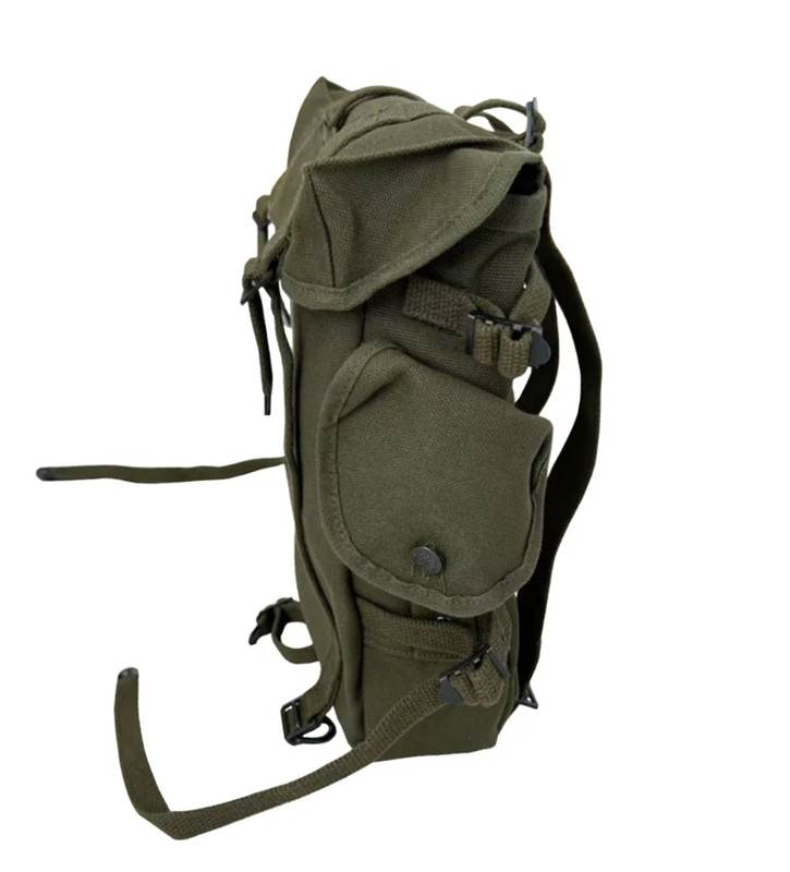WWII WW2 Korean War US Army M1945 Pack Army Backpack Field Haversack Suspenders gallery