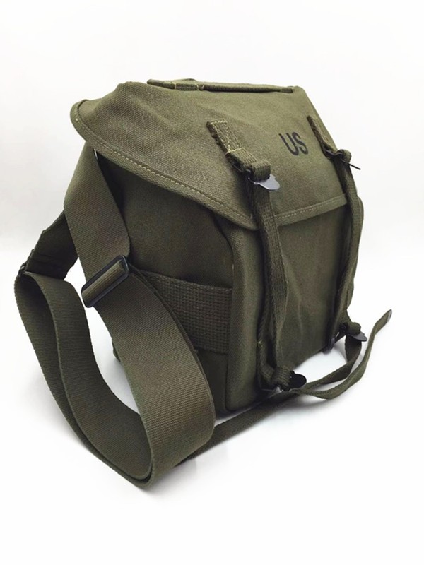 WWII M1961 Backpack USA Vietnam Equipment Bag Green Strap Replication (NO BAG) gallery