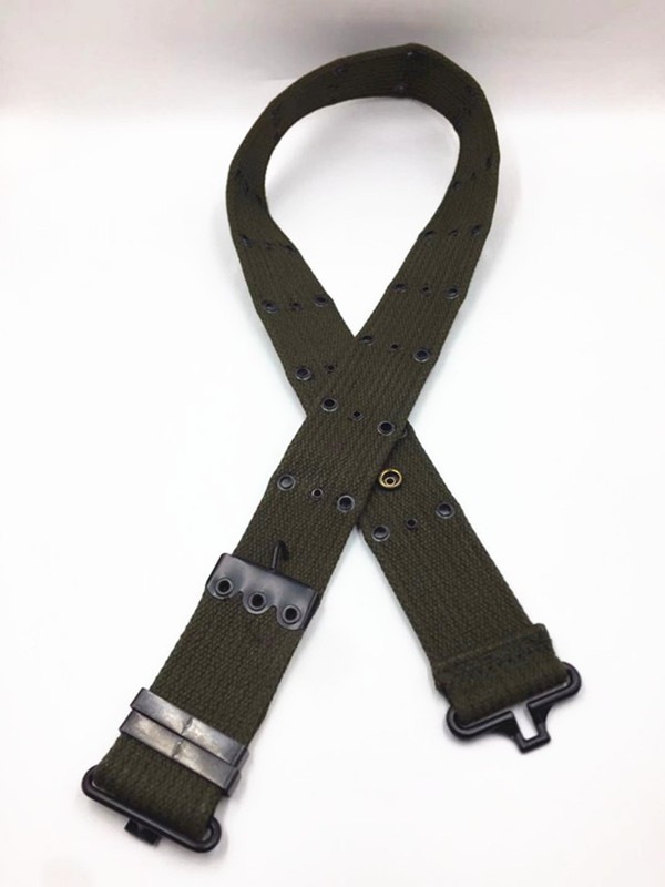 VIETNAM WAR WWII US Army M1956 Combat Soldier Field X Suspenders AND Belt SET gallery