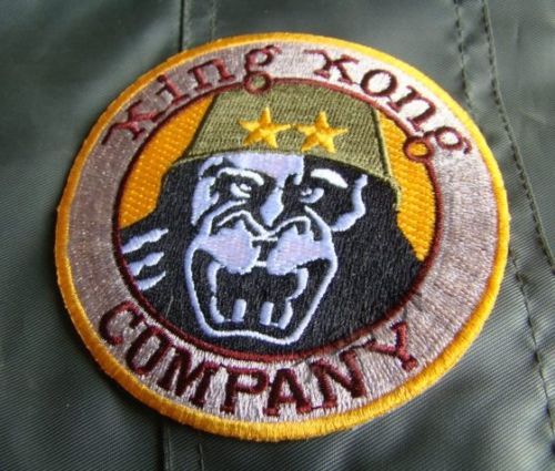 TAXI DRIVER DENIRO TRAVIS BICKLE KING KONG COMPANY EMBROIDERY MILITARY PATCH