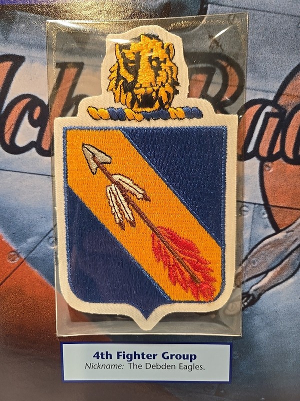 WWII Emblems Of Air War Patch 4th Fighter Group "The Debden Eagles" gallery