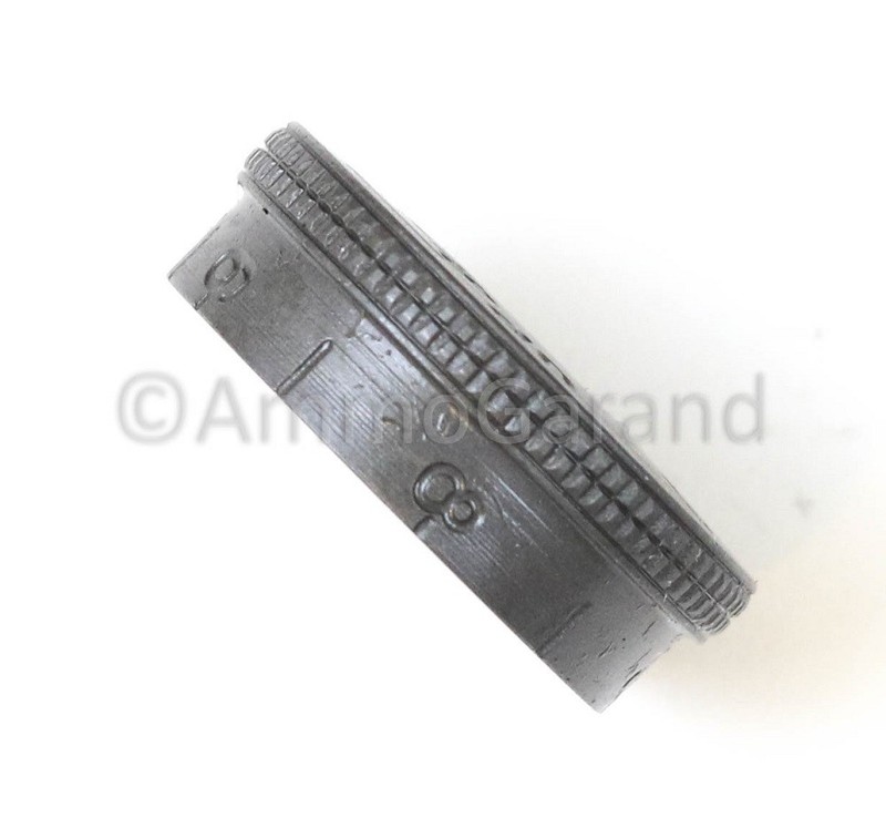 M1 Garand Lock Bar Checkered Elevation Knob Cap for Rear Sight w/SA Closed Arrow gallery