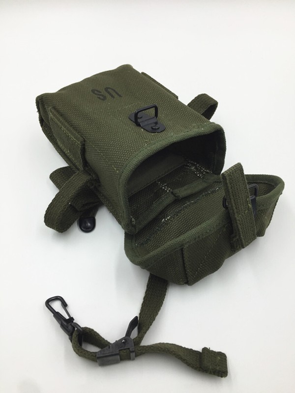 WWII WW2 US Vietnam War Army M1956 M14 Long Pack Bag Pouch Tool Kit Outdoor gallery