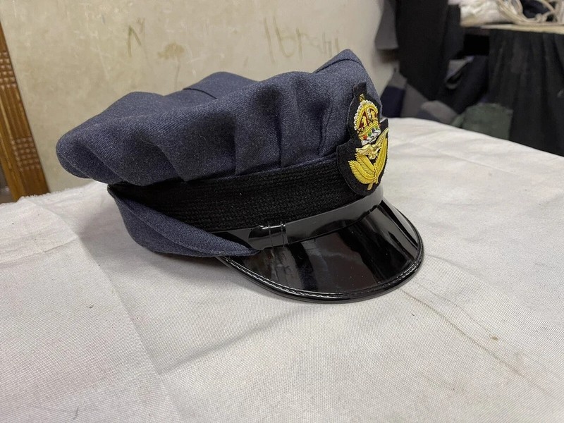 WW2 US American USAAF Army Military General Officers Crusher Visor Hat Cap gallery