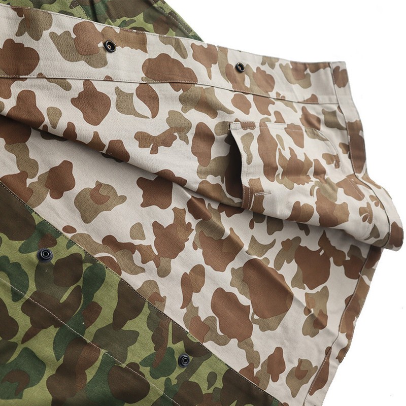 WW2 US USMC HBT Pacific camouflage Uniform Army Set Cotton (NO shoes,NO Helmet） gallery