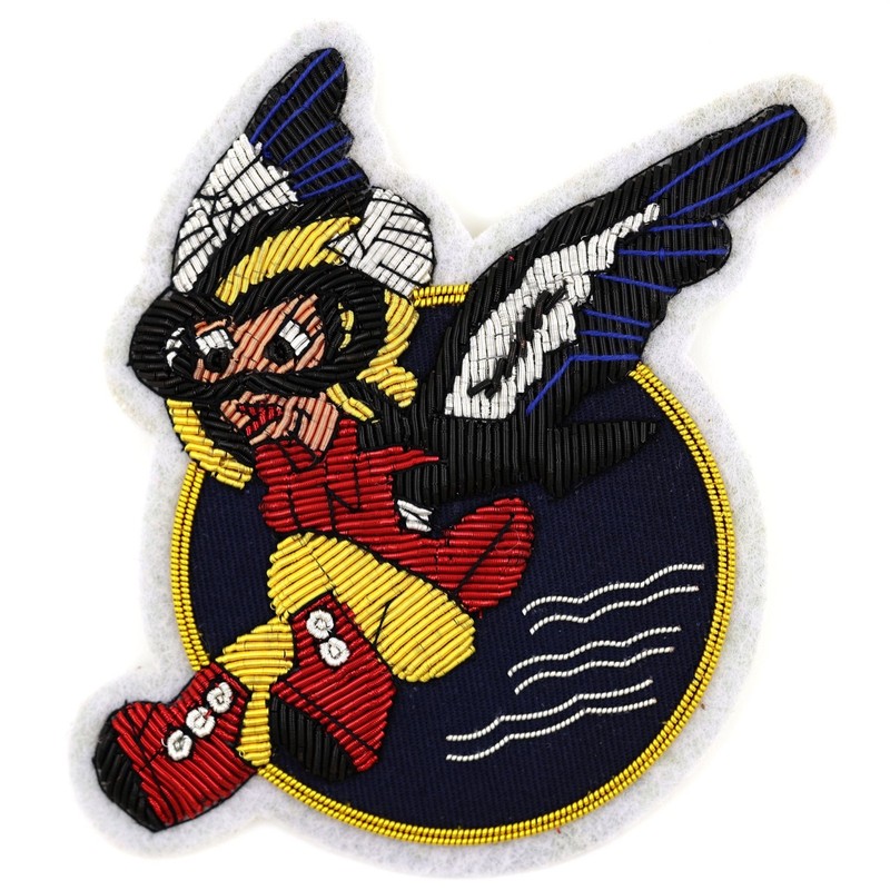 WASP Women’s Airforce Service Pilots WW2 Fifinella Patch – Brass Wire Replica