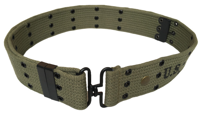 WWII U.S. M1936/M36 Pistol Belt Reproduction-OD GREEN