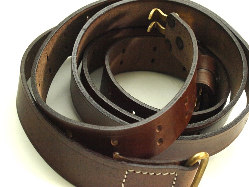 B.T.&B. CO. 1917 PREMIUM (1) M1907 leather REPRO NEW M1, M1903etc. gallery
