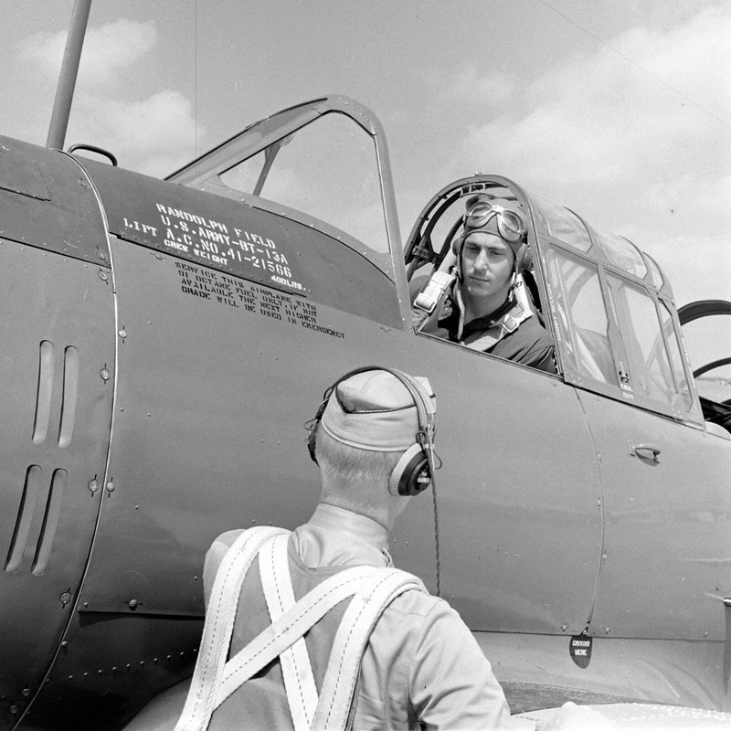WW2 WWII Photo World War Two / USAAF Pilot Training Randolph Field Texas 1942