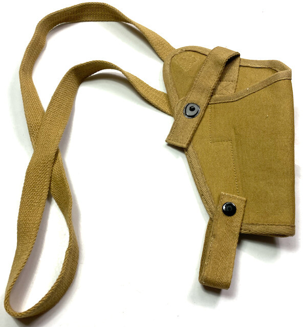 WWII US AIRBORNE PARATROOPER M3 RIGGER MADE .45 PISTOL SHOULDER HOLSTER-KHAKI