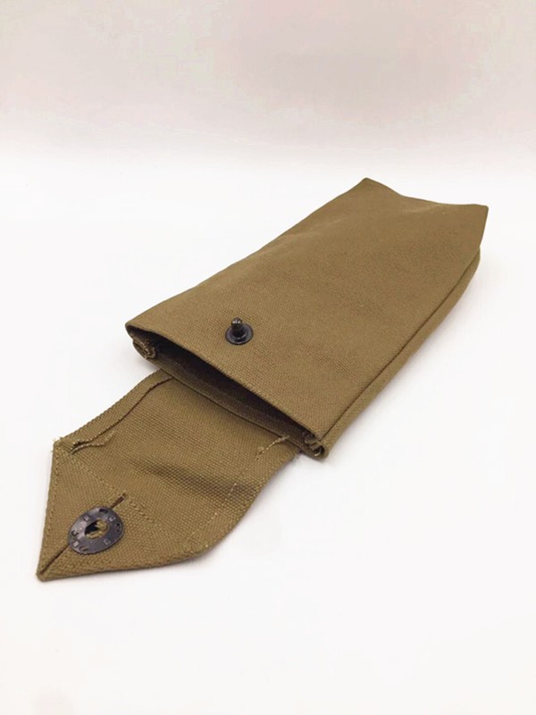 US Army M1 RIGGER POUCH Garand Ammo Bag Mag Pouch Canvas KHAKI gallery