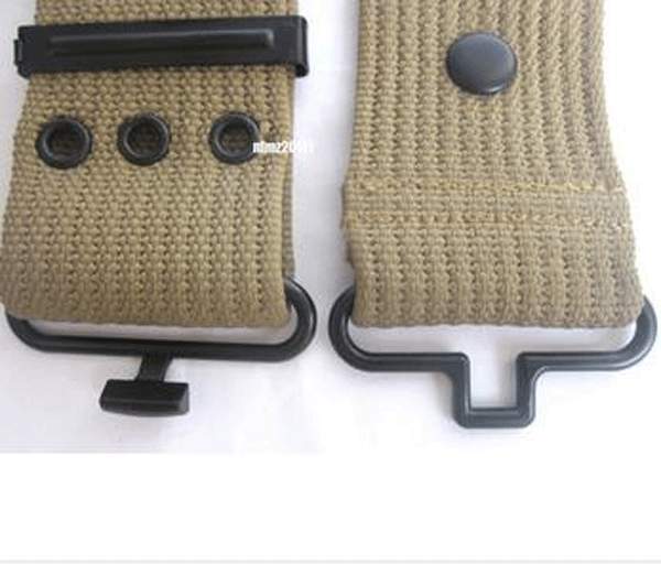 WWII US Amry Webbing Equipment Belt - US049 gallery