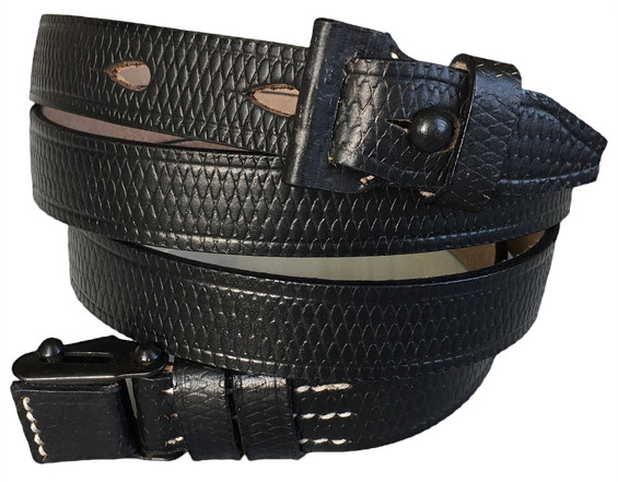 German Mauser Kar 98 K98 98K k98k Kar98 G41 G43 K43 Black Leather Rifle Sling