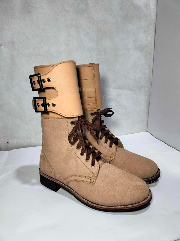 WWII US Double-Buckle Combat Boots, 1944, New