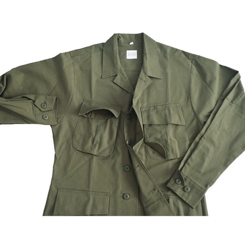 Vietnam war US TCU jacket and pants paratrooper uniform three generations gallery