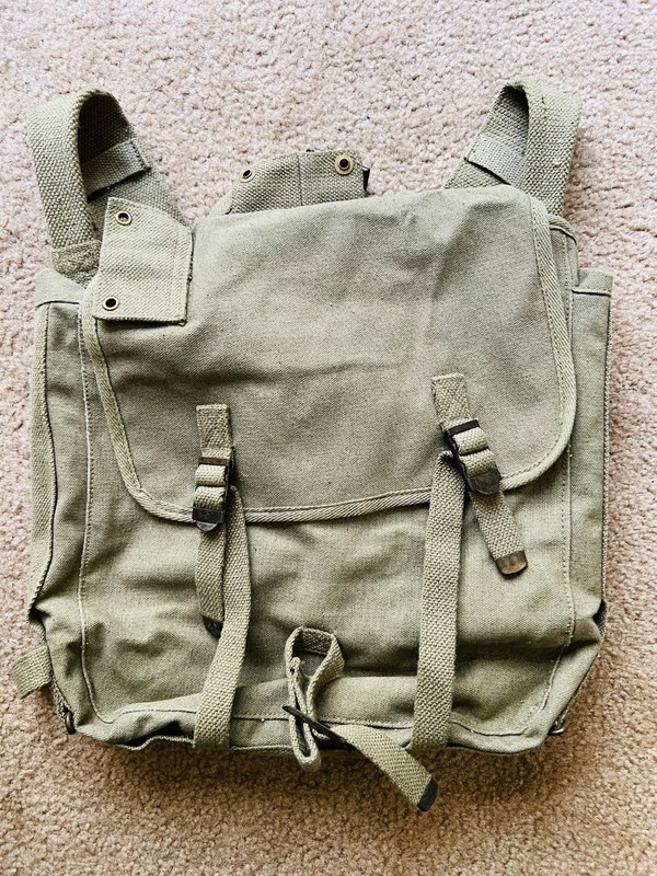2 WWII REPLICA REPRODUCTION Haversacks Rugsacks Backpacks