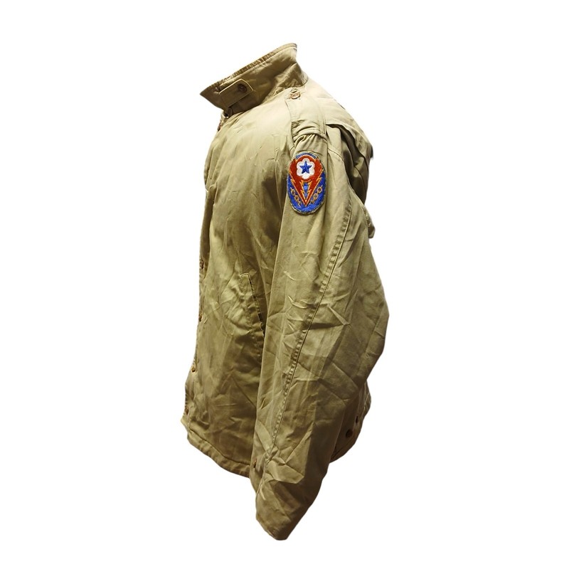 Vintage Commercial/Repo Made WW2 M-1941 Field Jacket W/ Patch gallery