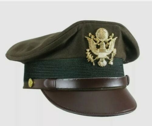 HAT CAP KEPI - US Army Officers Visor CUSTOM Cap - IMPERIAL CAP gallery