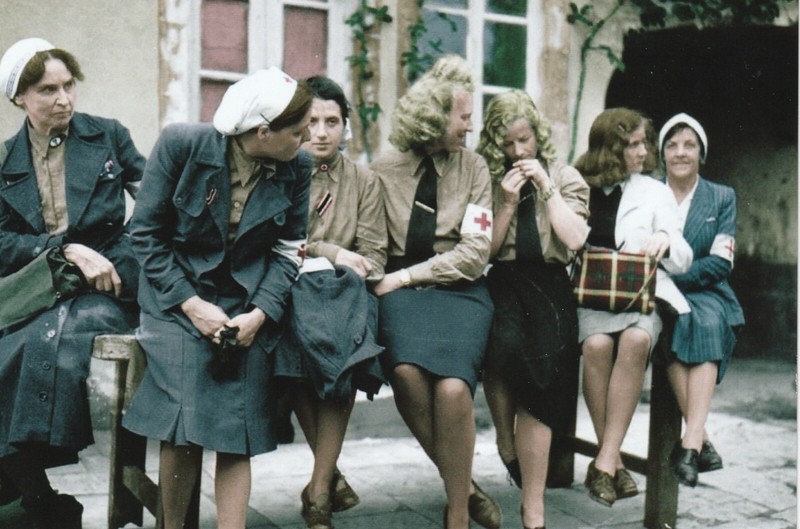 WW II – Usa Photo — Captured German Nurses ..