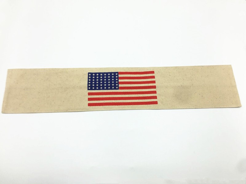 WW2 US ARMY AMERICAN FLAG ARM BAND CLOTHES ACCESSORIES AMERICAN ARMBAND