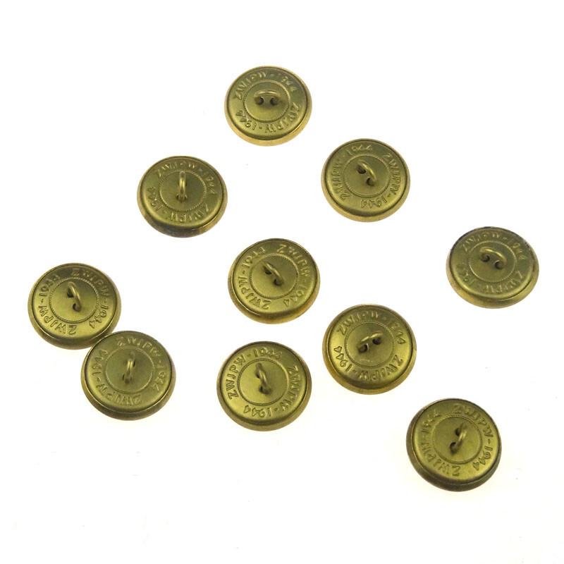 10 Pieces of WW2 US American Eagle Uniform Metal Button Diameter 16 mm gallery