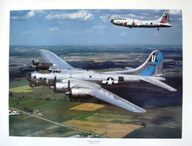 Flying Fortress /Boeing B-17G/WWII Bomber-Fighter Plane