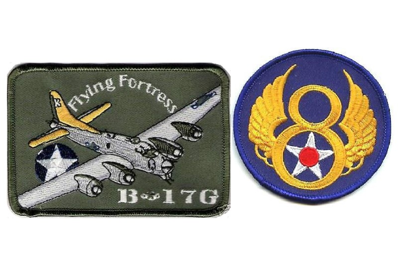 WWII ARMY AIR FORCE B-17 FLYING FORTRESS 8th US AAF MEMPHIS BELLE iron-on PATCH gallery