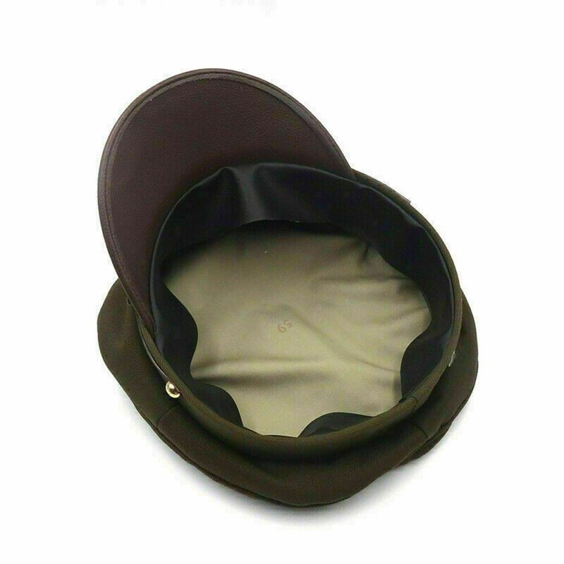US Army Air Corps Force Military Hat Officer Wide Brim Eagle Badge Hat Cap-M gallery