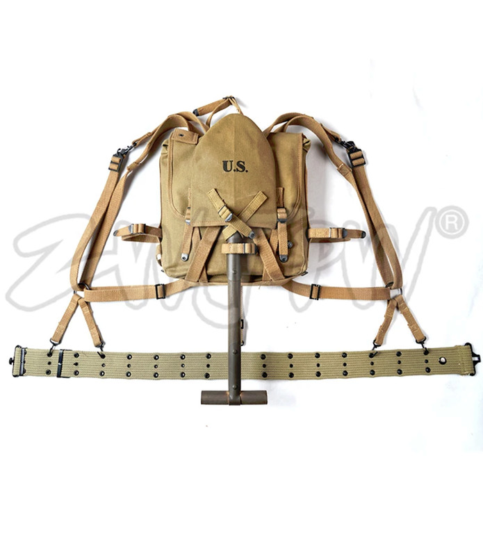 WWII WW2 US ARMY USMC M1941 BACKPACK HAVERSACK EQUIPMENT COMBINATION