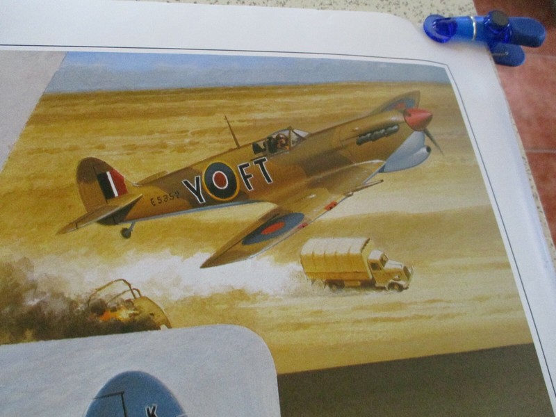 1994 THE GUILD OF AVIATION ARTIST, WORLD WAR II FIGHTER PLANE POSTER, 28 X 19 gallery